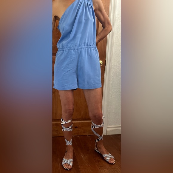 Banana Republic Blue Romper (12) - Picture 1 of 9